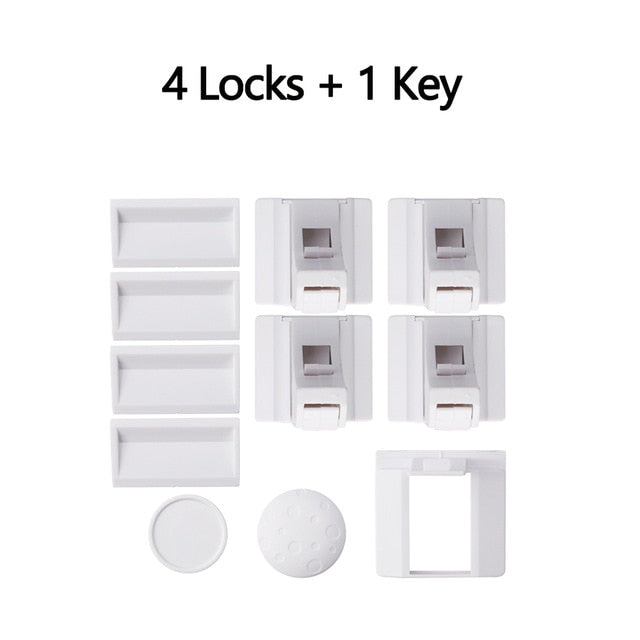 Magnetic Baby Safety Lock (4 Pieces)